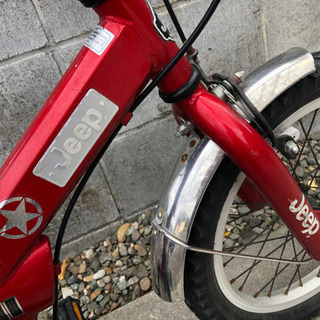 取引中　Jeep自転車16インチ（幼児〜）の画像
