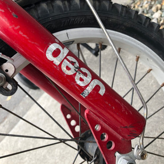 取引中　Jeep自転車16インチ（幼児〜）の画像