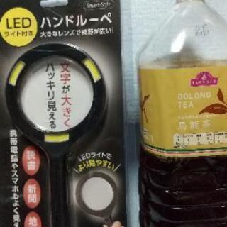 LEDライト付き　ハンドルーペ