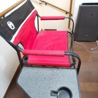 Colemanホルダー付キャンプ用椅子