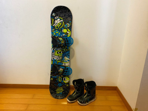 キッズ　スノーボード3点セット　K2