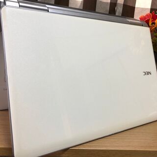☆彡ＷｅｂカメラUSB接続付・新品SSD240gb・メモリ８ＧＢ💗ｉ７第二世代💗ＮＥＣリノベＰＣ・女性にも人気のクリスタルホワイト/Ｗｉｎ１０/Office2019付/15.6ｲﾝﾁ/無線ＬＡＮ/ＤＶＤ・ＣＤ再生ソフト付　No.21020003の画像