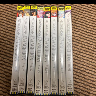 DVD エヴァンゲリオン 全巻 全8巻