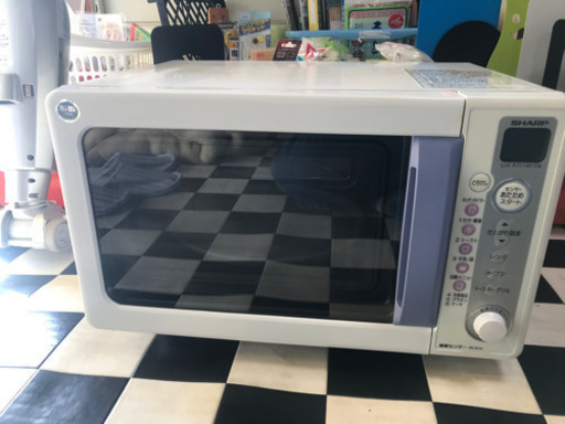 【リサイクルショップ八光　田上店　安心の1か月保証】SHARP　オーブンレンジ　RE-Bi16-W