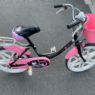 キティちゃん 自転車の中古が安い！激安で譲ります・無料で