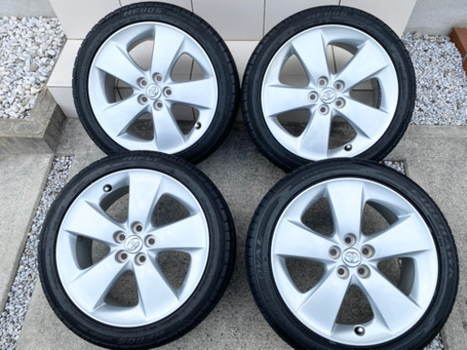 美品！ トヨタプリウス 30系 純正 17インチ アルミホイール・タイヤ4本セット