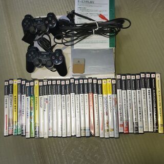 プレステ2本体&ソフト30タイトルセット
