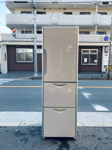 日立　305L 自動製氷付き　