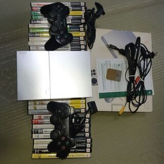 プレステ2本体&ソフト30タイトルセットの画像