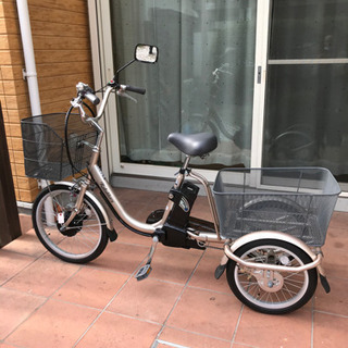電動アシスト付き三輪車　2020.11購入　値段相談ください