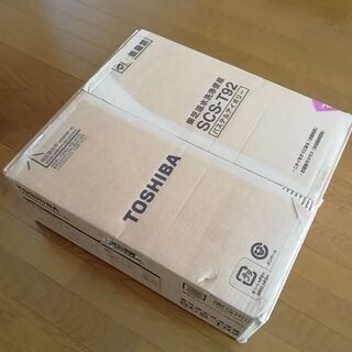 温水洗浄便座　TOSHIBA SCS-T92 パステルアイボリー　接続金具付の画像