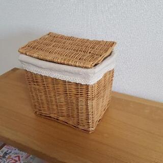 メルカド かご収納 フタ付き かご収納 バスケット　中