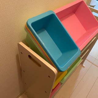 おもちゃ収納の画像