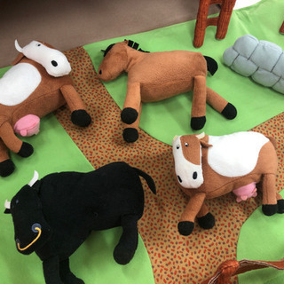 ★ご来店日確定ご来店待ちの為、新規受付終了★　IKEA　イケア　布牧場　ぬいぐるみ　おもちゃの画像