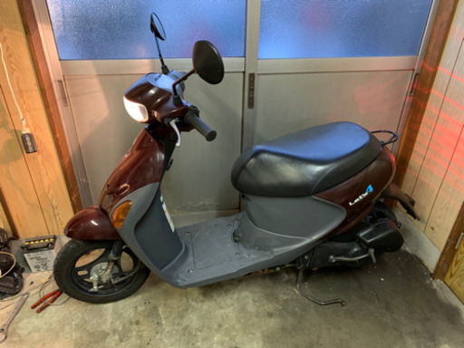 お自宅まで配送可能　整備済み　レッツ4  エンジン絶好調　すぐのれます　原付バイク