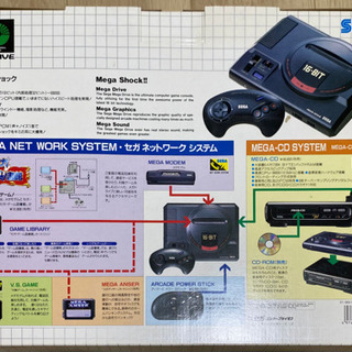 お取引終了☆新品同様のSEGA メガドライブ の画像