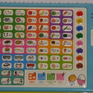 【取引完了】知育おもちゃ【対象年齢：0歳～5歳】おしゃべりことばずかんの画像