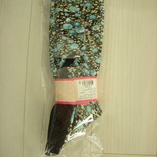 あったかい靴下 韓国 ヨスルポソン ロング～水色～の画像