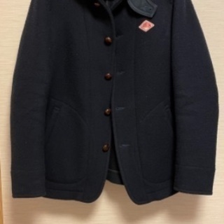 DANTON ダントン ウールモッサコート　ネイビー　40