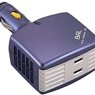 【車で100Vはいかが！PCやスマホの充電に！】バル(BAL:大...