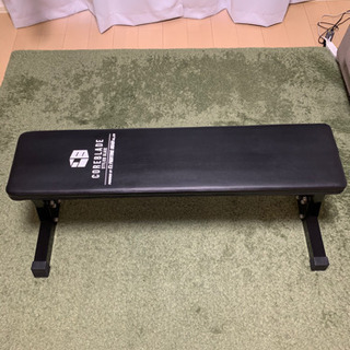 ファイティングロード　フラットベンチ（黒）