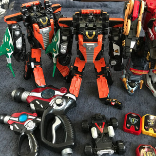 ゴーオンジャー　おまとめセット　炎神ソウルなど　トランクの画像