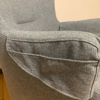 【お譲り先決定いたしました】IKEA  1人用ソファの画像