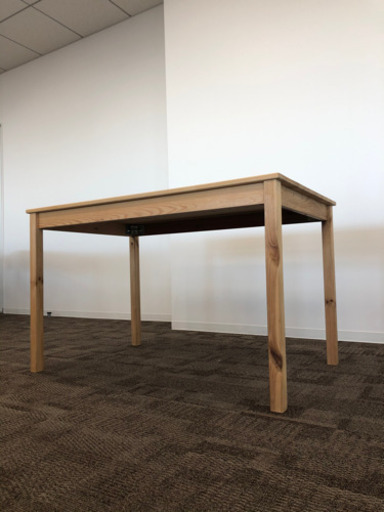 IKEA ウッドテーブル　1台　④