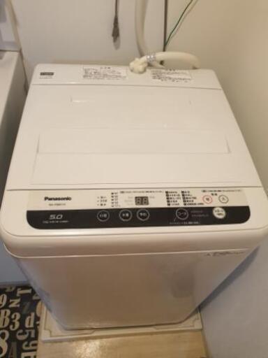 取引中【美品】パナソニック 洗濯機 5キロ