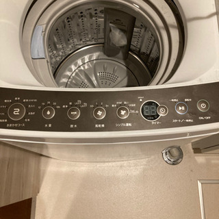 2017年製　美品 Haier 全自動洗濯機 縦型 4.5kg の画像