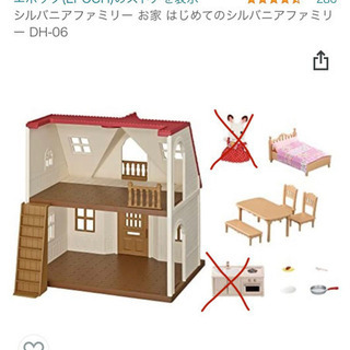 ★美品★はじめてのシルバニアファミリー　の画像