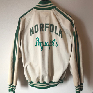 【他出品無し】StyleEyesスカジャン グリーン NORFORK