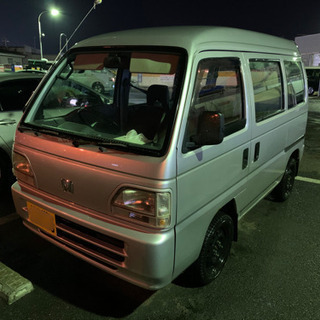 値下げ！アクティ　バン　車検ロング！　エアコンつき！　維持費の安...