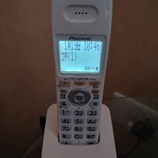 コードレス留守番電話の画像