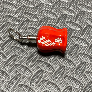 マックツールドライバーグリップ加工品キーホルダーの画像