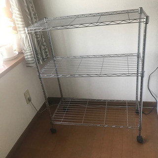 ドウシシャ メタルラック 防サビ幅74×奥行34×高さ95cm(...