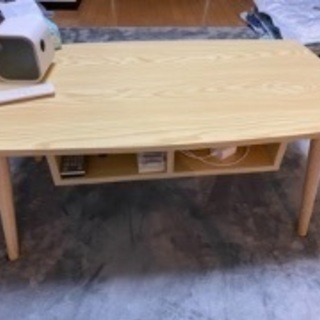ローテーブル(収納付き)を売りますの画像