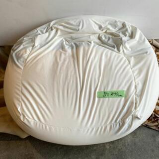 取引中じ☆ドウシシャ　ビーズクッション白　在庫✕2☆
