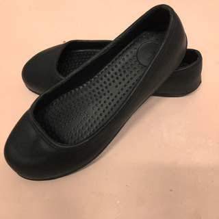 ♥️新品♥️クロックス風バレエシューズ 晴雨兼用♥️L 23.5...