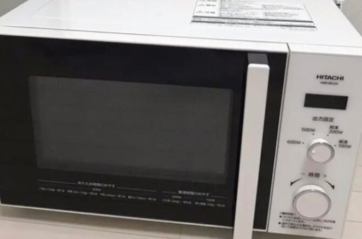電子レンジ　HITACHI 2018年製　《新生活》