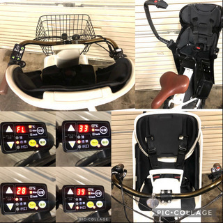 電動自転車☆ブリヂストン ハイディⅡ 3人乗り 8.7ah☆