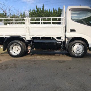 美(決まりました)車!H20年!トヨタ　ダイナ トラック・ヒラボディ3トン車パワーゲート付き！低燃費LPG車!の画像