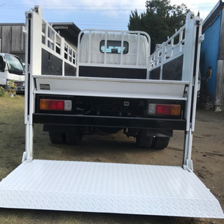 美(決まりました)車!H20年!トヨタ　ダイナ トラック・ヒラボディ3トン車パワーゲート付き！低燃費LPG車!の画像