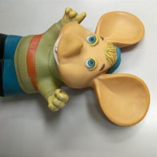 トッポジージョ　古いソフビ人形　当時物　指人形　手踊り　の画像