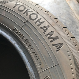 195/65r15 中古2本価格　バリ目の画像