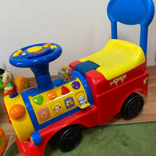 2点セット　歩行器　足蹴り　車　　の画像