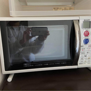 ✅SHARP電子レンジ(レンジ・オーブン・トースターグリル機能付き)