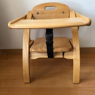 アーチ 木製ローチェア（赤ちゃん用 椅子）の画像