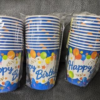 誕生日 紙コップ バースデー