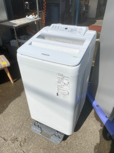 極上美品!!Panasonic 全自動電気洗濯機 容量多めの7.0kg洗い！ NA-FA70H7 2019年製